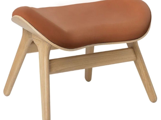 Σκαμπό Ottoman Dunes 5573C5573-DS21002-NS 63x50x43cm Oak-Rust Umage