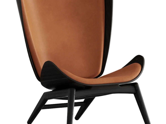 Πολυθρόνα The Reader Dunes 5103C5502-DS21002-NS 78x91x105cm Black Oak-Rust Umage