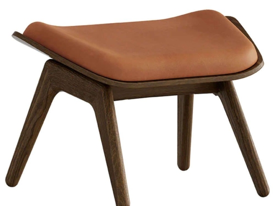Σκαμπό The Reader Ottoman Dunes 5588NC5583-DS21002-NS 60x46x42cm Dark Oak-Rust Umage