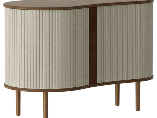 Μπουφές Audacious Horizons S 5800C706-02 100x50x67cm Dark Oak-Sand Umage Polyester,Ξύλο