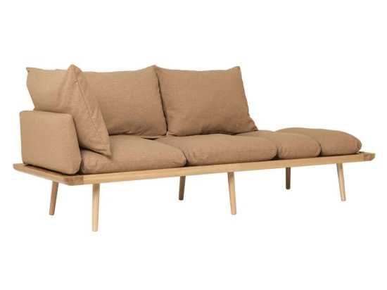 Καναπές Γωνιακός Τριθέσιος Lounge Around 5550C723-01 231,6x74,5x40,3cm Oak-Sugar Umage