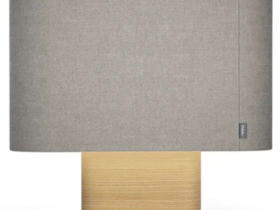 Φωτιστικό Επιτραπέζιο Belmont 10725 55,8x17x44cm 2xE26 30W Oak-Grey Pablo Designs