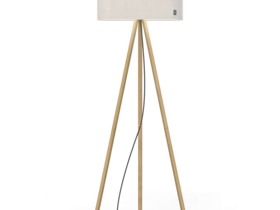 Φωτιστικό Δαπέδου Belmont 10693/10696 64,6x17x158,8cm 2xE26 30W White-Oak Pablo Designs