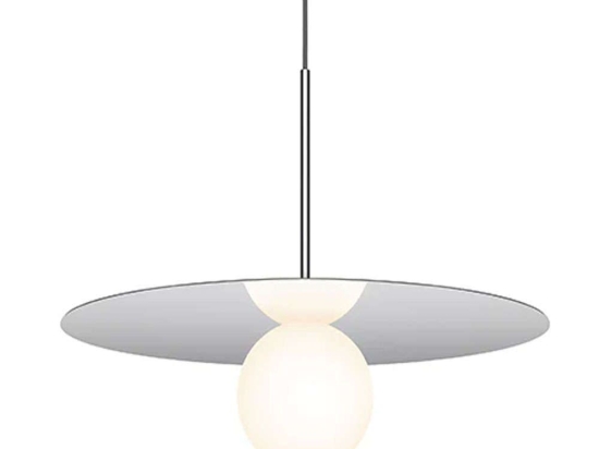 Φωτιστικό Οροφής Bola Disc 18 10675 45,7x12,7cm Dim Led 390lm 6W Chrome Pablo Designs