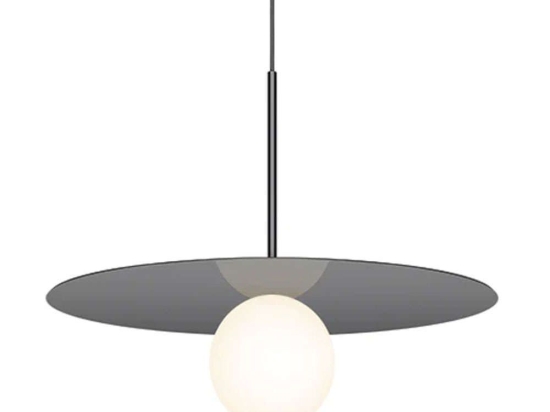 Φωτιστικό Οροφής Bola Disc 18 10676 45,7x12,7cm Dim Led 390lm 6W Dark Grey Pablo Designs
