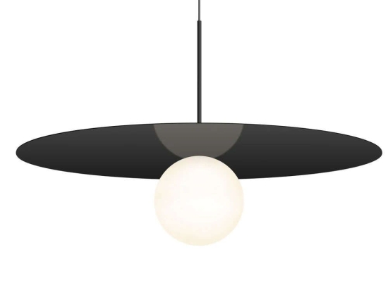 Φωτιστικό Οροφής Bola Disc 32 10705 81,3x20,2cm Dim Led 1710lm 20W Matte Black Pablo Designs