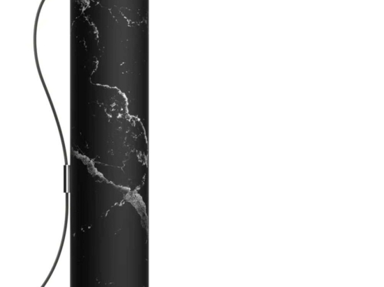 Φωτιστικό Επιτραπέζιο T.O 10752 7,5x33x33cm Dim Led 300lm 4,5W 3000K Marble Black-Brass Pablo Designs