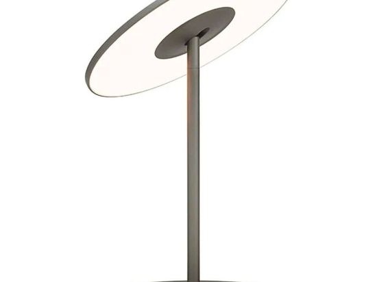 Φωτιστικό Επιτραπέζιο Με Usb Circa 10173 30,5x35cm Dim Led 500lm 8,7W 2700K Graphite Pablo Designs