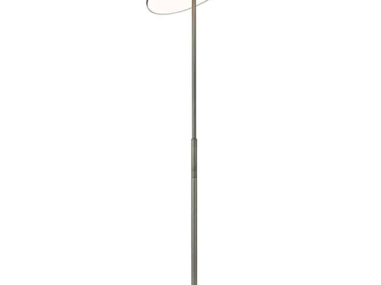 Φωτιστικό Δαπέδου Με Usb Circa 10164 40,5x132cm Dim Led 800lm 11,5W 2700K Graphite Pablo Designs