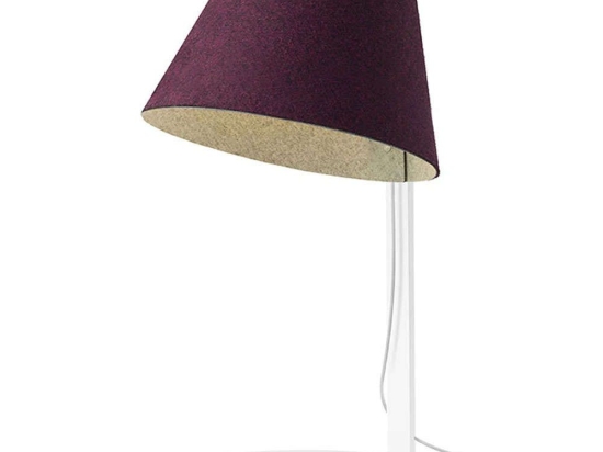 Φωτιστικό Επιτραπέζιο Lana LG 10271/10435 33x63,5cm Dim Led 350lm 5,5W 3000K Grey Plum-White Pablo Designs