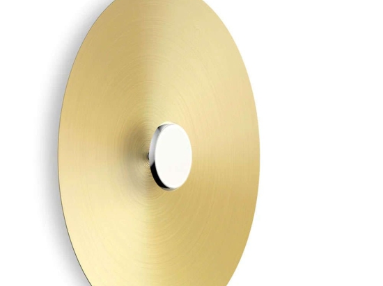 Φωτιστικό Τοίχου - Οροφής Sky 32 10764/10767 81x10cm Dim Led 1250lm 18W Aluminium-Brass Pablo Designs