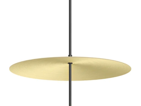 Φωτιστικό Οροφής Sky Dome 18 10764/10765 46x44,4cm Led 1250lm 18W Black-Brass Pablo Designs