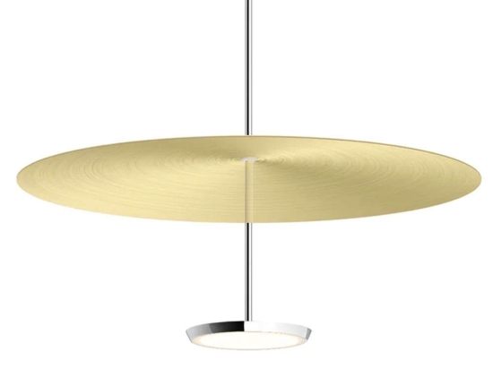 Φωτιστικό Οροφής Sky Dome 24 10570/10766 61x44,4cm Led 1250lm 18W Aluminium-Brass Pablo Designs