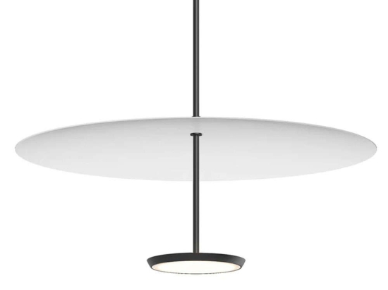 Φωτιστικό Οροφής Sky Dome 24 10570/10574 61x44,4cm Led 1250lm 18W Black-White Pablo Designs
