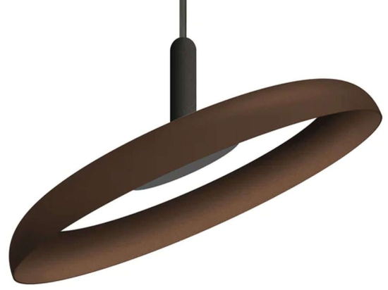 Φωτιστικό Οροφής Nivél 15 10783 38x14cm Dim Led 500lm 10,5W 2700K Brown-Black Pablo Designs