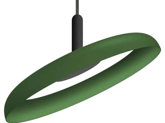 Φωτιστικό Οροφής Nivél 15 10785 38x14cm Dim Led 500lm 10,5W 2700K Green-Black Pablo Designs