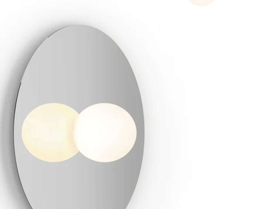 Φωτιστικό Τοίχου - Οροφής Bola Disc 22/6 10621 18,2x55cm Dim Led 1100lm 12W Chrome Pablo Designs
