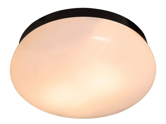 Φωτιστικό Μπάνιου Οροφής Foam 2210126003 E27 34x12cm Black Nordlux Πλαστικό