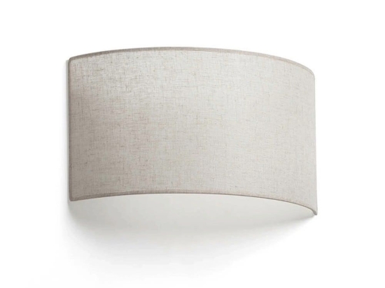 Φωτιστικό Τοίχου - Απλίκα Otton 66401-109 37,5x15x20cm 2xE27 15W Grey Faro Barcelona