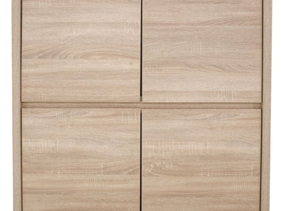 Μπουφές Selina pakoworld sonoma 105x40.5x112.5εκ