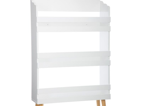 Παιδική βιβλιοθήκη Cloud pakoworld λευκή 58x18x100 εκ