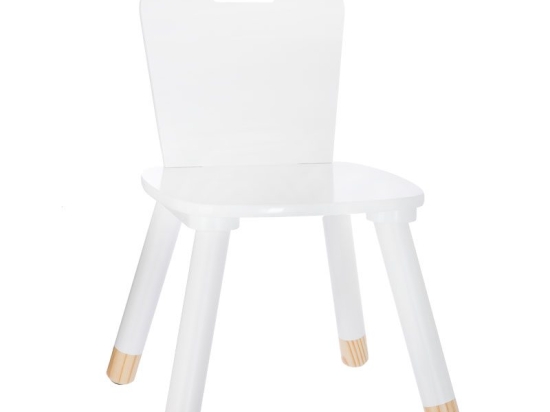 Παιδική καρέκλα Playful pakoworld λευκό 32x31.5x50εκ