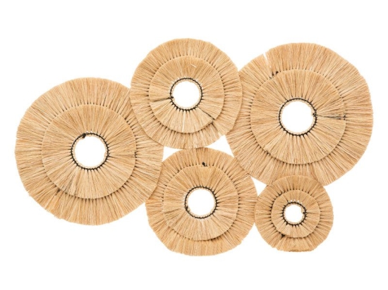Διακοσμητικό τοίχου PWD-0114 pakoworld MDF μπεζ 91x3.5x64εκ