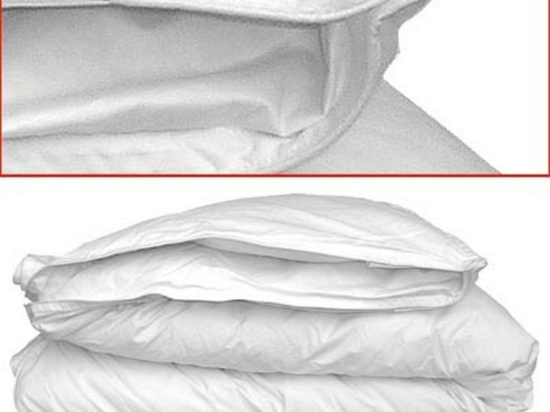 Πάπλωμα Twin Stripe 4 Season White Palamaiki Ημίδιπλο 160x240cm Microfiber
