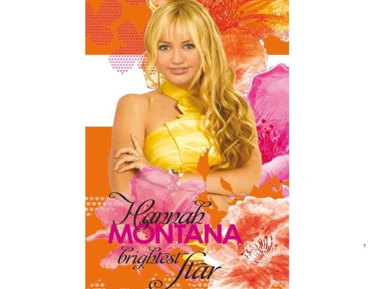 Πετσέτα Θαλάσσης Παιδική Disney Hannah Montana Multi Palamaiki Θαλάσσης 100% Βαμβάκι