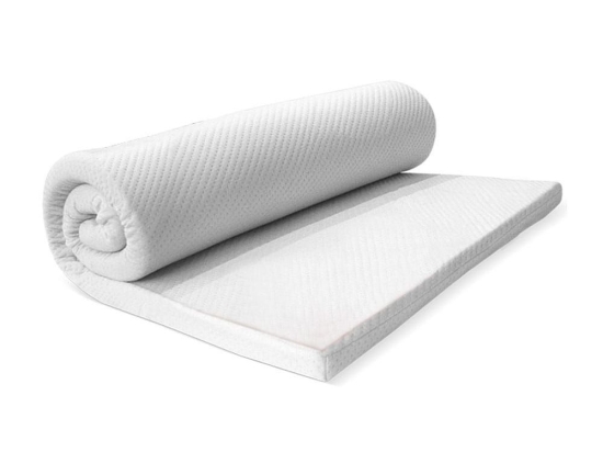 Ανώστρωμα Top Foam Με Αποσπώμενο Κάλυμμα White Palamaiki Υπέρδιπλo 160x200cm