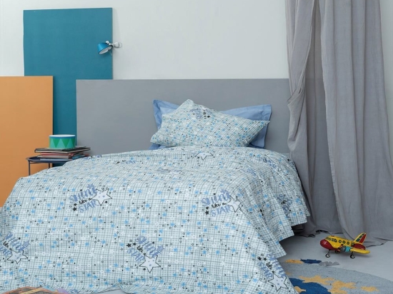 Πάπλωμα Παιδικό Luminous Cluster Blue Palamaiki Ημίδιπλο 160x240cm Πολυέστερ