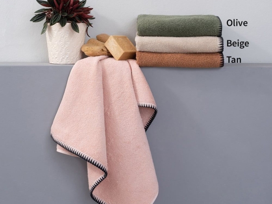 Πετσέτα Brooklyn Tan Palamaiki Σώματος 70x140cm 100% Βαμβάκι