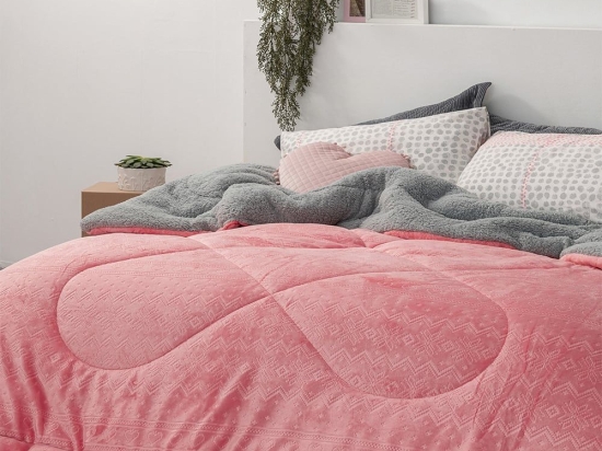 Κουβερτοπάπλωμα Aria Coral Palamaiki Υπέρδιπλο 220x240cm Πολυέστερ