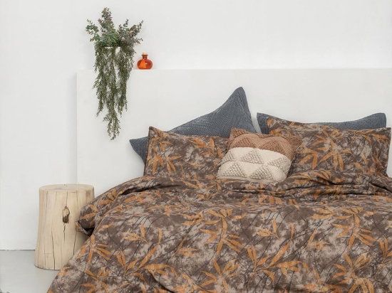 Σεντόνια FB0217 (Σετ 3τμχ) Brown Palamaiki Ημίδιπλο 170x265cm 100% Βαμβακερή Φανέλα