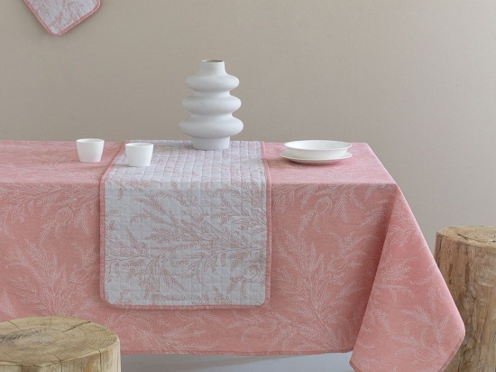 Runner TAT17-TAT18 Coral Palamaiki 40x160 Βαμβάκι-Πολυέστερ