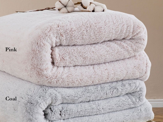 Κουβέρτα Sepia Fleece Pink Palamaiki Ημίδιπλο 160x240cm Sherpa