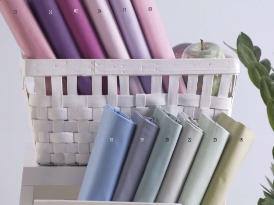 Μαξιλαροθήκες Σετ 2τμχ Μονόχρωμες Madonna 22 Light Grey Ρυθμός 50Χ70 100% Βαμβάκι