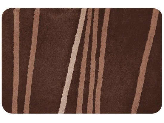 Πατάκι Μπάνιου Quaranta 05802.001 Brown 55Χ65 55x65cm Acrylic
