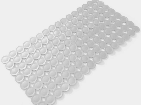Πατάκι Αντιολισθητικό Disco 00241.001 Clear 34Χ68 34x68cm PVC