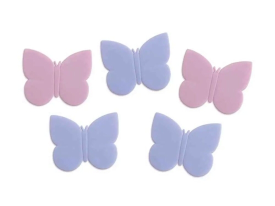 Μικρά Αντιολισθητικά Farfalla (Σετ 5Τμχ) 00509.001 Pink-Purple PVC