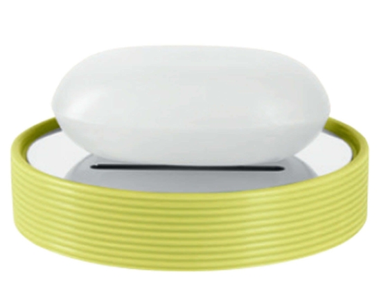 Σαπουνοθήκη Tube Ribbed 03213.003 Pistachio Spirella Κεραμικό