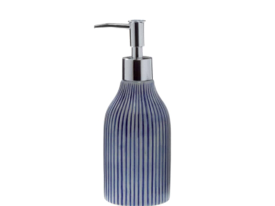 Δοχείο Κρεμοσάπουνου Mykonos 03280.001 Blue Spirella Κεραμικό