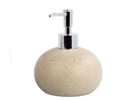 Δοχείο Κρεμοσάπουνου Dune 06780.001 Beige Spirella Κεραμικό