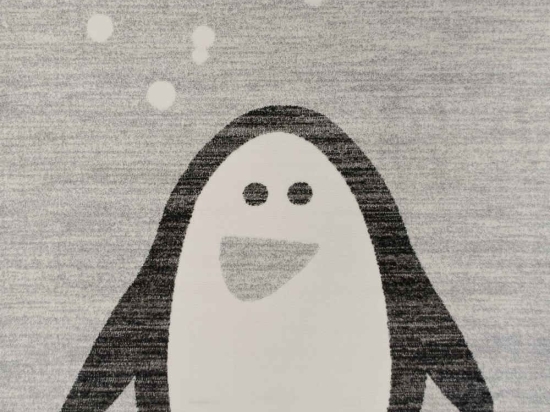 Χαλί Παιδικό Piccolo Penguin 7402 Grey Ezzo 160X230cm