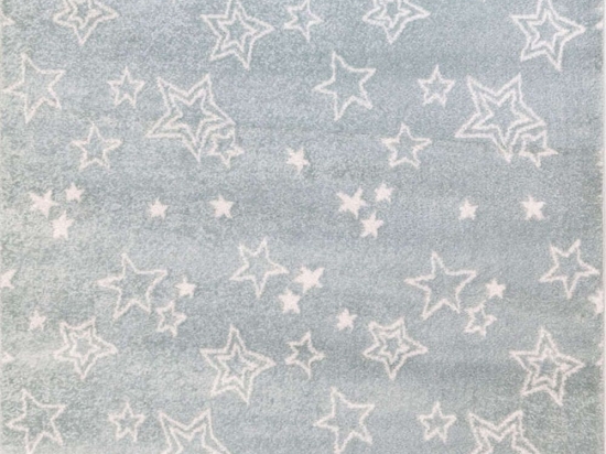 Χαλί Tiny Stars 3-A846AJ8-BL Mint-White Ezzo 133X190cm