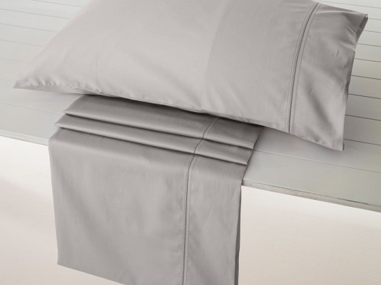 Σεντόνια Nemesis-304 (Σετ 4τμχ) Ατραντέ Light Grey Vesta Home King Size 280x280cm 100% Βαμβακοσατέν