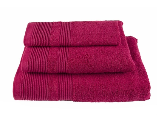 Πετσέτα 904 Bordeaux Astron Προσώπου 50x100cm 100% Βαμβάκι