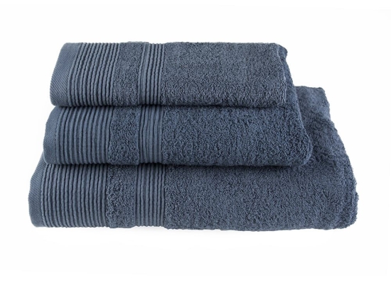 Πετσέτα 913 Navy Blue Astron Σώματος 80x150cm 100% Βαμβάκι