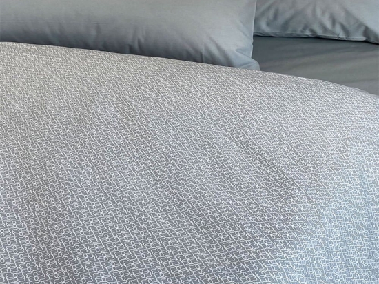 Σεντόνια Iris Με Λάστιχο (Σετ 3τμχ) Grey Astron Μονό 100x240cm 100% Βαμβάκι