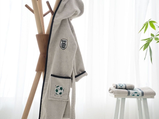 Μπουρνούζι Παιδικό PAOK Grey Vesta Home